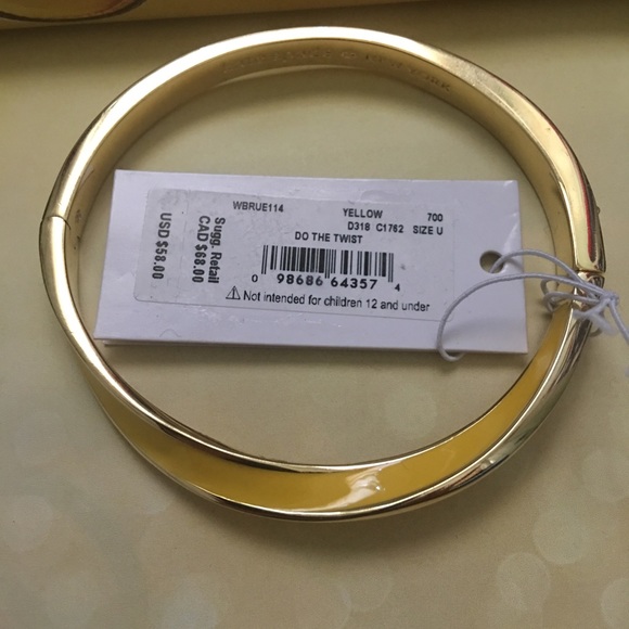 kate spade Jewelry - KATE SPADE DO THE TWIST  BRACELET